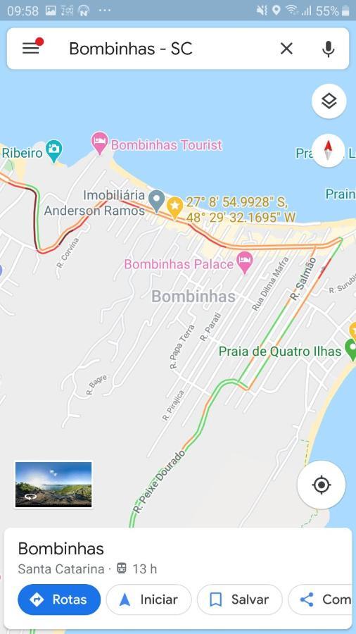 Apartamento De 2 Domitorios E 1 Garagem No Centro De Bombinhas 50 Metros Da Praia Na Avenida Principal Proximo Ao Shopping Punta Blu Dış mekan fotoğraf